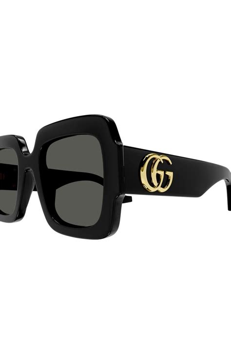 gucci sunglasses emblem|gucci 50mm square sunglasses.